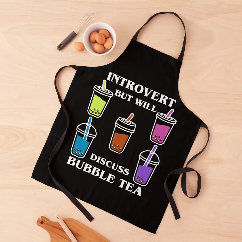 Bubble Tea Lover Men Boba Tea Gift Donna Bubble Tea Grembiule Cucina Front Kitchen Man Grembiule Da Parrucchiere Professionale