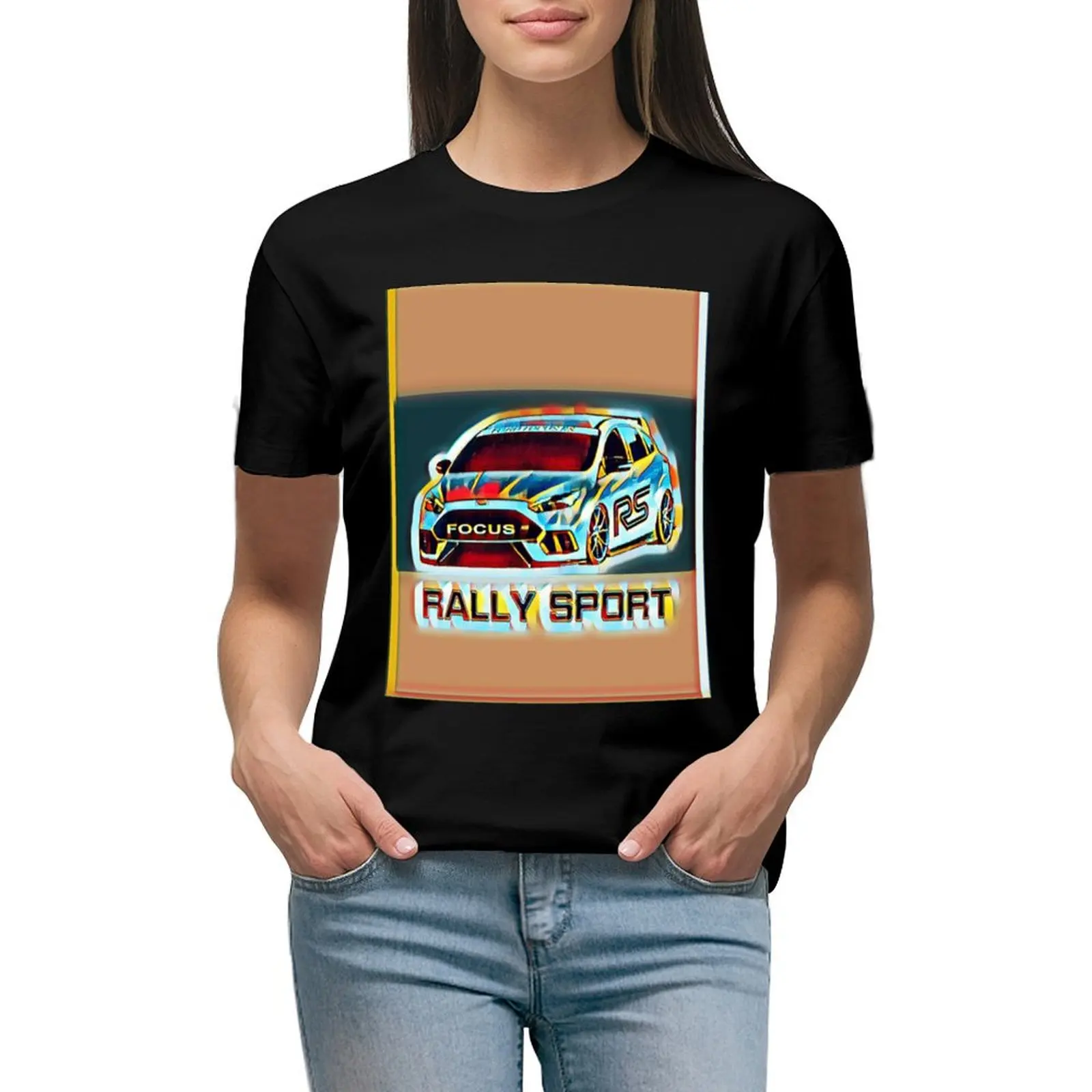 Focus Rs T-Shirt Vestiti Kawaii Vestiti Estetici Vestiti Da Donna Magliette Grafiche Da Donna