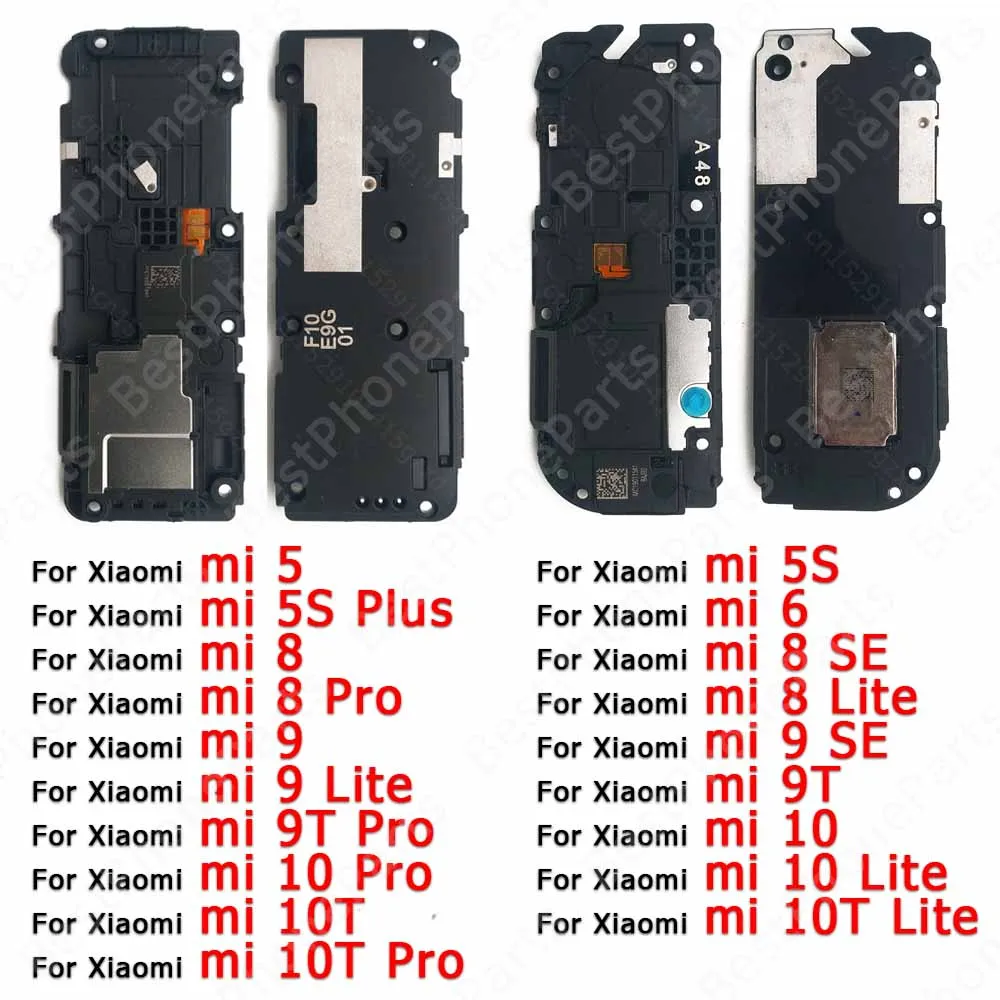 Altoparlante Per Xiaomi Mi 10T Pro 10 Lite 5G 9 Se 8 Explorer 6 5 5S Plus Altoparlante Buzzer Ringer Sound Module Parts