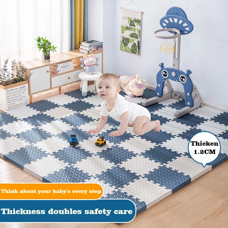30Cm Baby Foam Crawling Mat Bambini Eva Educational Play Mat S Toys Kids Soft Floor Game Mat Chain Fitness Brick Gym Game Carpet