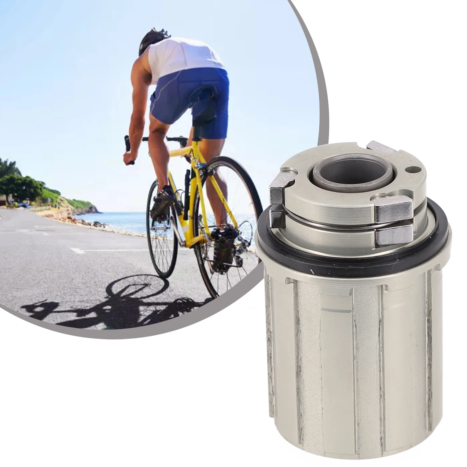 3 Set Freestanding Body Bike Bicycle Hg Body Disc Freehub Body 11 Velocità Per-Shimano Hub Axle Center 15/20Mm Freehub Gear