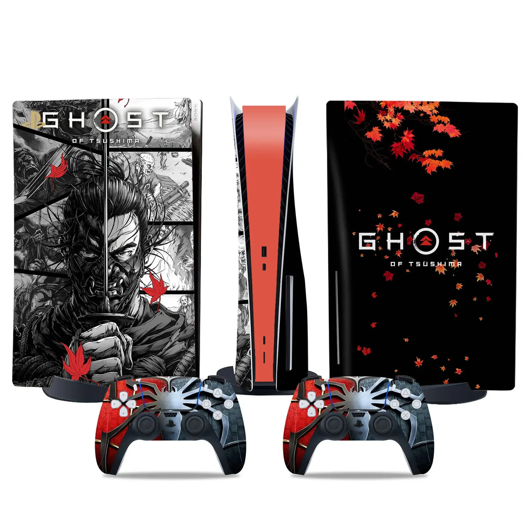 Ghost Of Tsushima Per Console Disco Ps5 E Adesivi Per Controller Per Adesivo Skin Disco Ps5 Per Adesivo In Vinile Disco Ps5