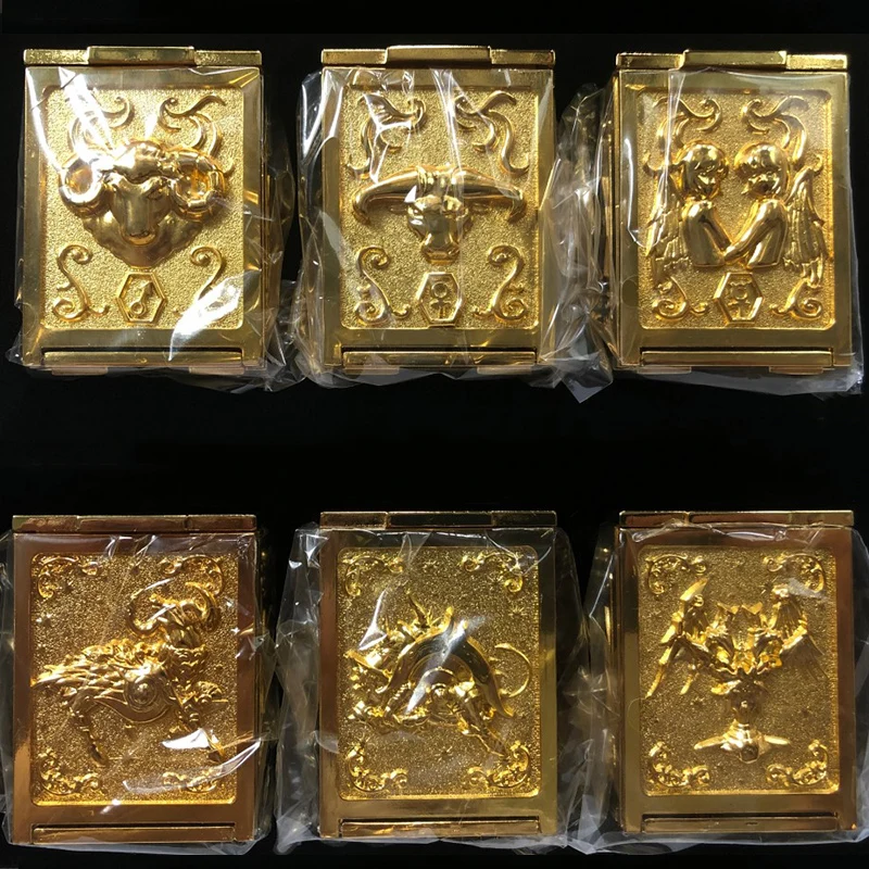 Jmodel Saint Seiya Cloth Myth Sog Metal Pandora Box Vol. 1 Gemini Aries Taurus Saint Action Figure Collection Model Toy