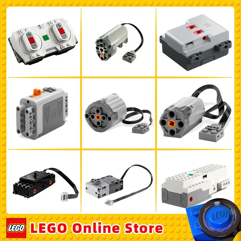 Lego Powered Up Smart Toys Accessori Telecomando/Hub /M L Xl Motore/Luce/Motore Lineare/Telecomando Velocità Ir/Scatola Batteria