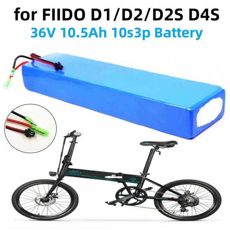 18650 Batteria Agli Ioni Di Litio 10.5Ah 10 S3P 36V Batteria Per Fiido D1/D2/D2S D4S Pieghevole Ciclomotore Elettrico City Bike Batteria