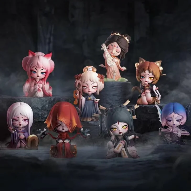 Specifica Lo Stile Mostro Serie Spaventoso Stile Scuro Kayla Mystery Box Blind Box Kayla Action Figure Simpatico Giocattolo Regali Di Compleanno