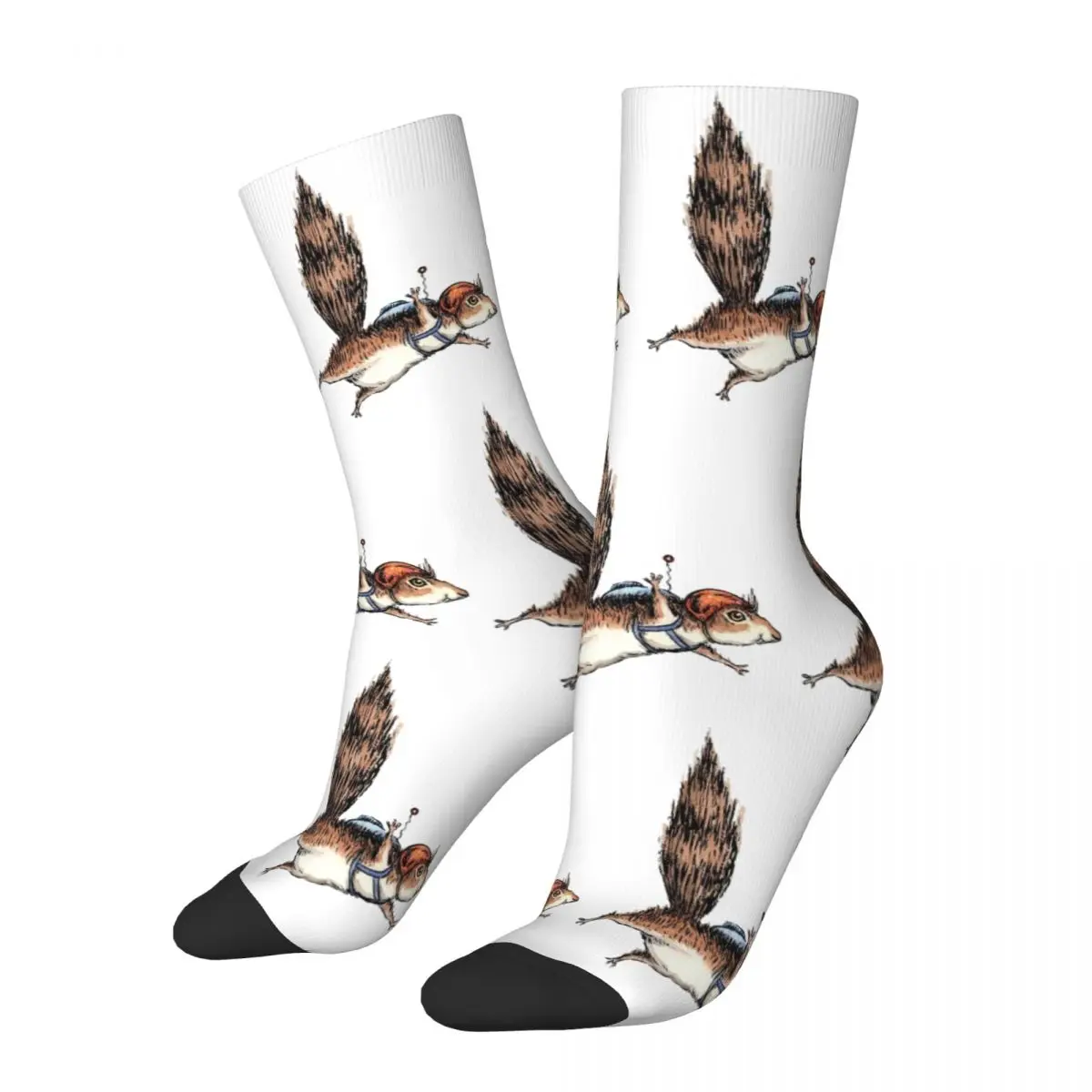 Skydiver Squirrel Skydiving Adventure Socks Merch For Men Women Extreme Sport Skydive Socks Comodi Regali Meravigliosi