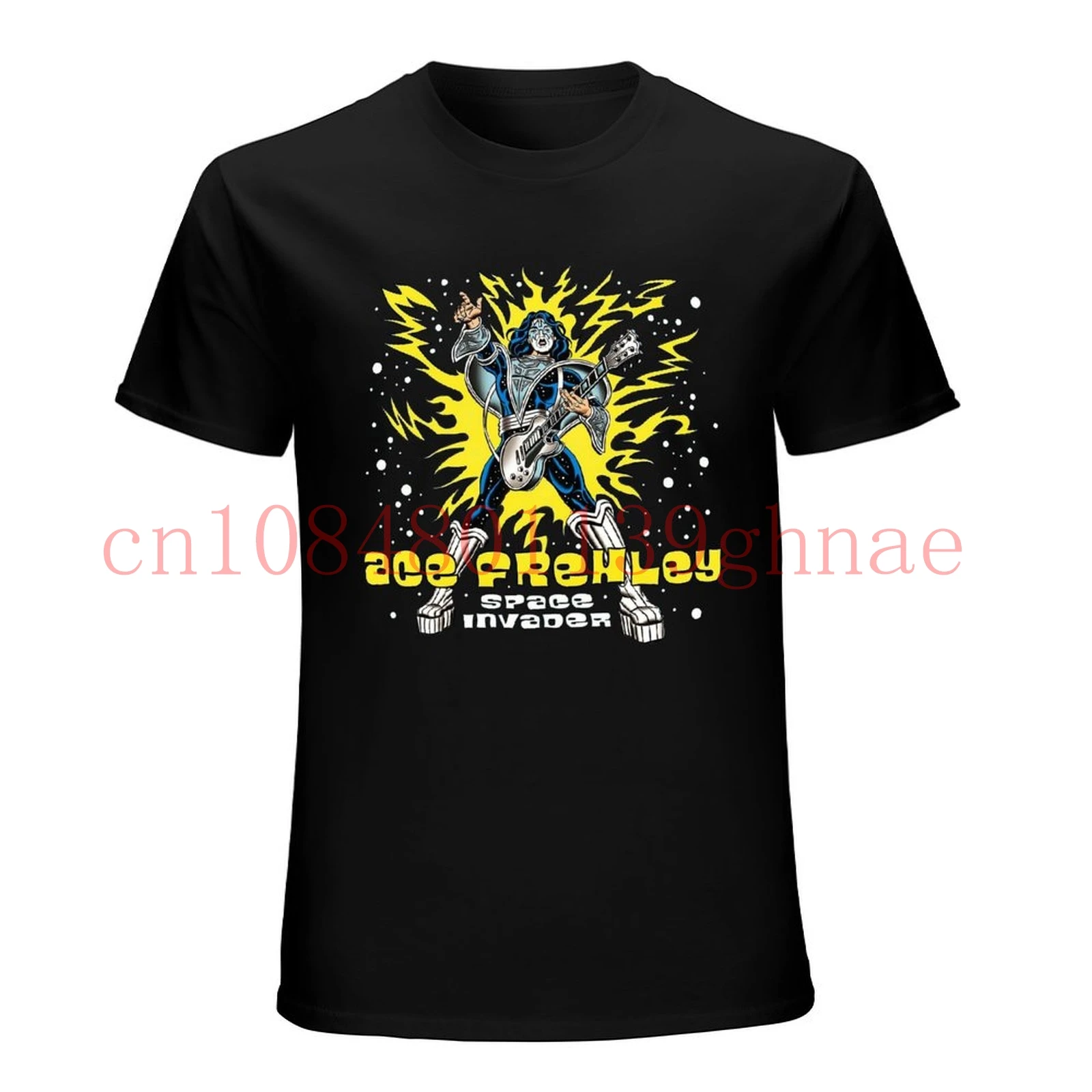 Kiss Ace Frehley Space Invader Album 1978 T-Shirt
