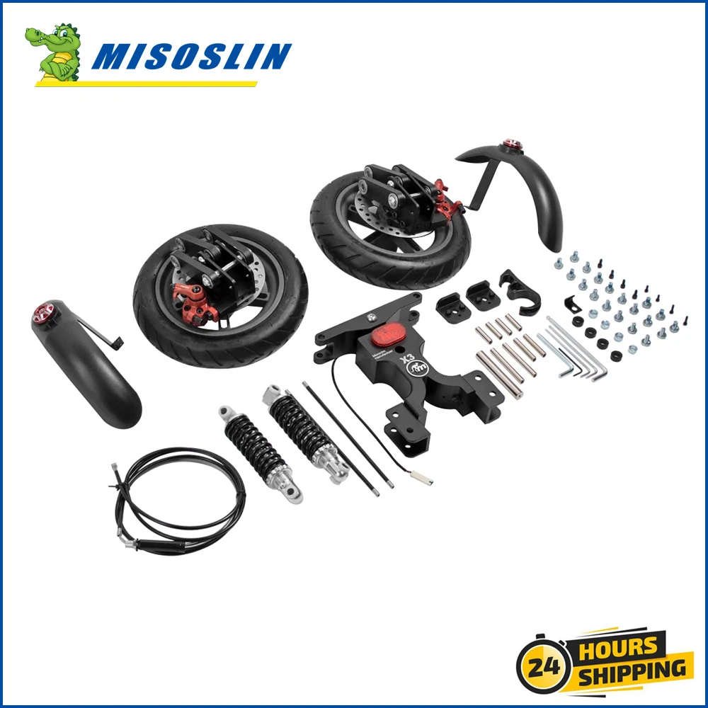 Monorim X3 Upgrade To Be Three Wheels Modificato Speciale Per Xiaomi M365/Pro1/Pro2/Mi3 E (M365/Pro) Kit Telai Scooter Elettrico