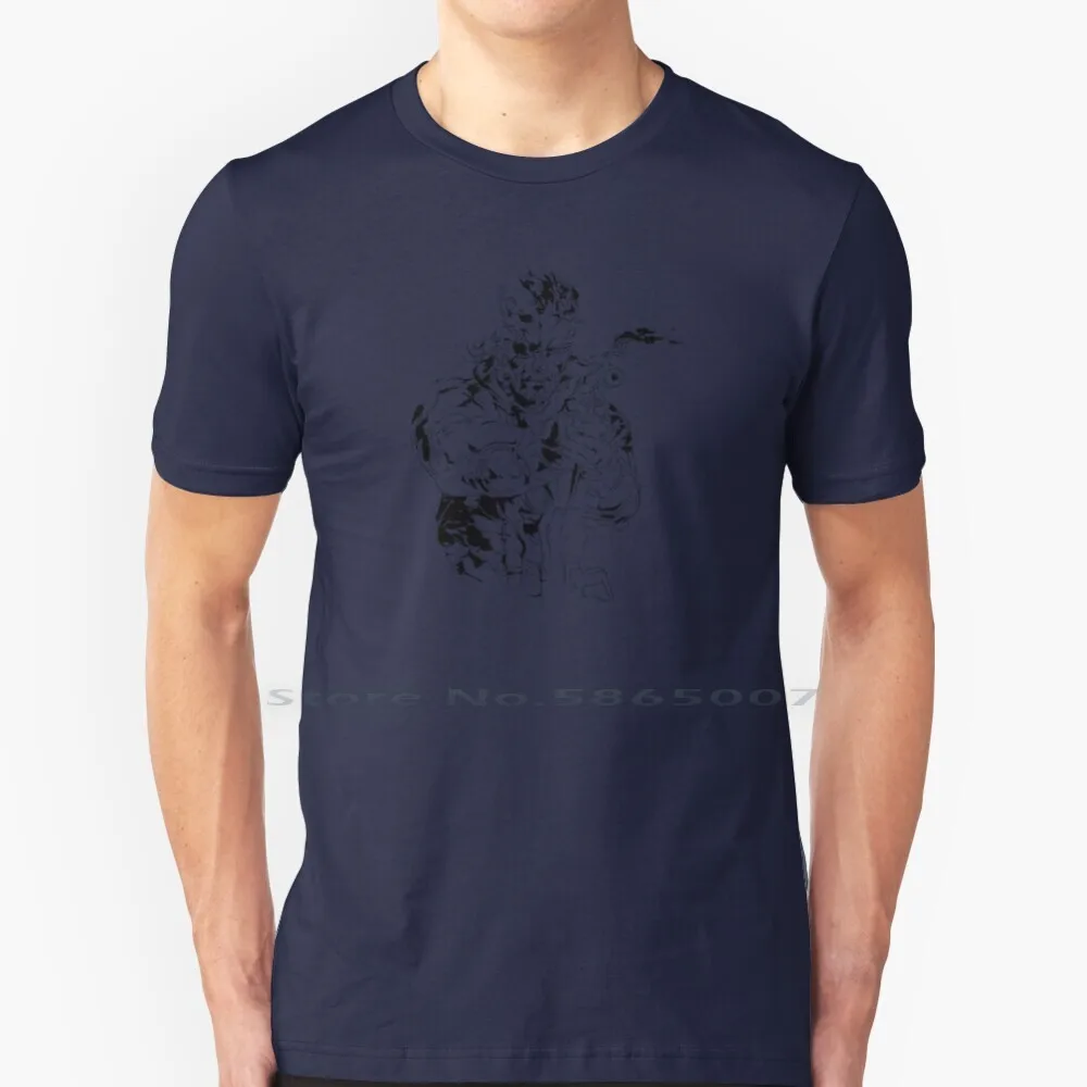 Maglietta Mgs Cotone 6Xl Big Mgs 3 Metal Gear Solid Eater Metal Gear Solid 3