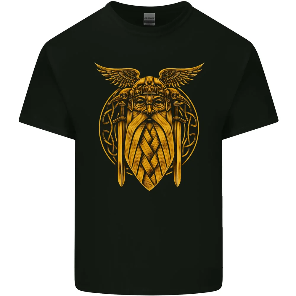 Odin The Vi Kings Valhalla Thor Gym Nordic Men T-Shirt Manica Corta Casual Cotton O-Collo Summer Mens T-Shirt
