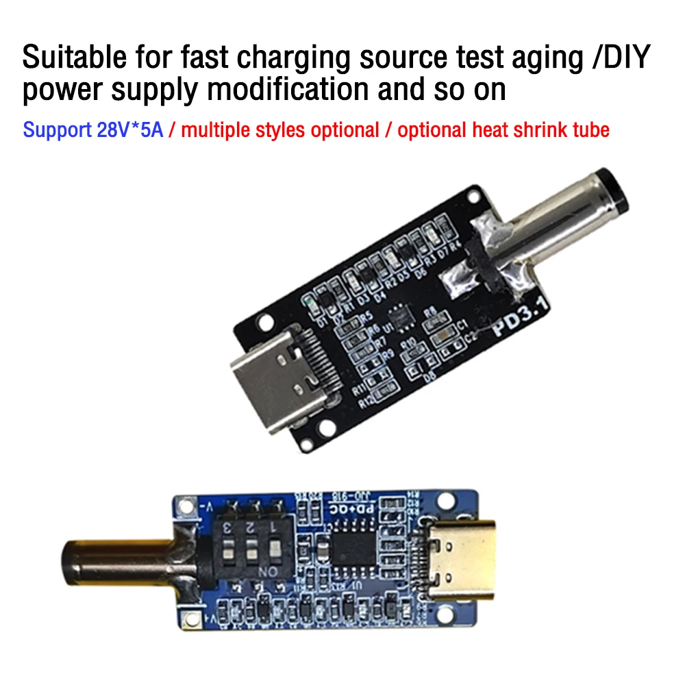 Pd3.1 Pd2.0 Pd3.0 Qc2.0 Qc3.0 Type-C Decoy Fast Charge Trigger Poll Detector Modulo Di Ricarica Per Huawei Scp/Fcp Apple Xiaomi