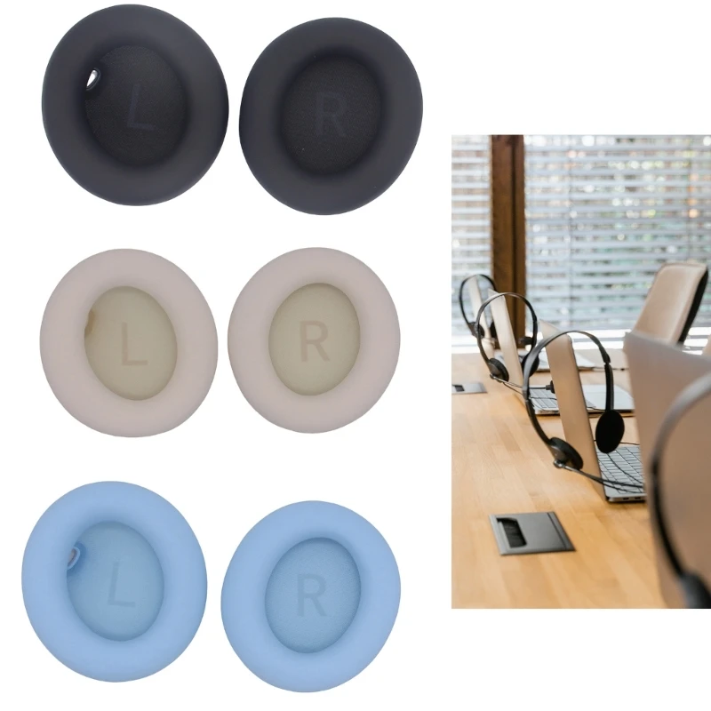 Comfort Auricolari Muffola Per Anker Soundcore Space One S1Cuffie Cover Isolare Rumore Ear Cover Memory Schiume Auricolari Sostituzione