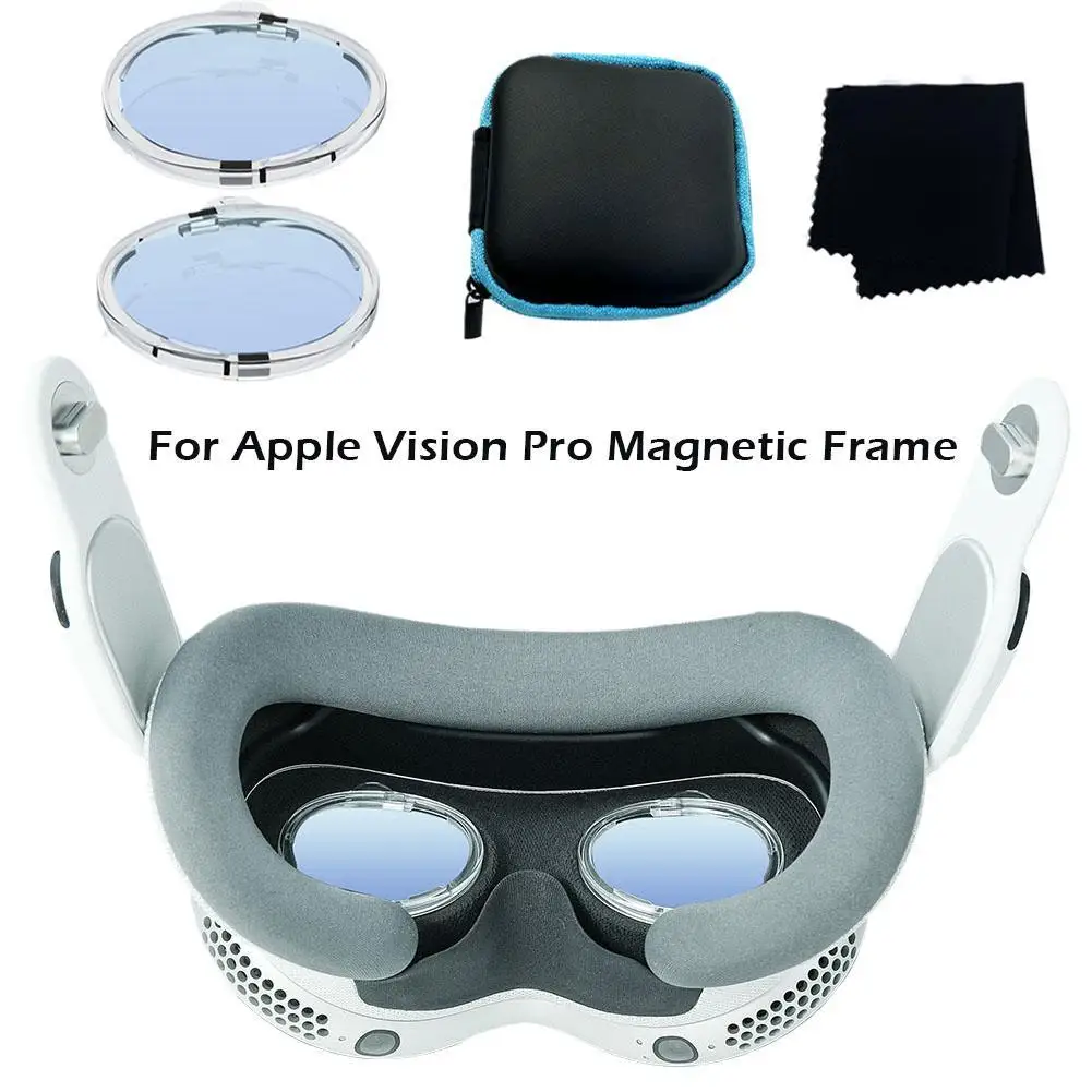 Per Vision Pro Magnetic Anti-Blue Miopia Frame Lens Smonta Rapidamente Montature Per Occhiali Magnetiche Per Apple Vision Pro