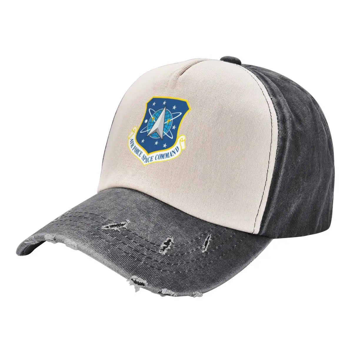 Air Force Space Command Shield Emblemcap Berretto Da Baseball Streetwear Cappello Da Sole Ragazza Uomo