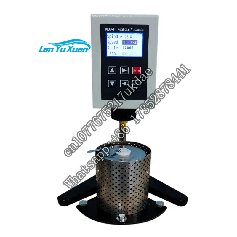 25 Mpas-107 Mpas Brookfield Viscosimetro Rotazionale Per Fluidi A Media Viscosità Viscosità Asfalto Astm D4402 Astm D445