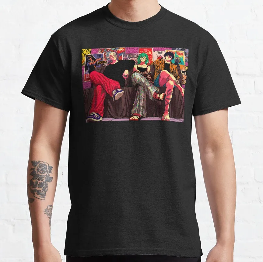 Sakamoto Days Original Trio T-Shirt Blondie T Shirt T Shirt Uomo