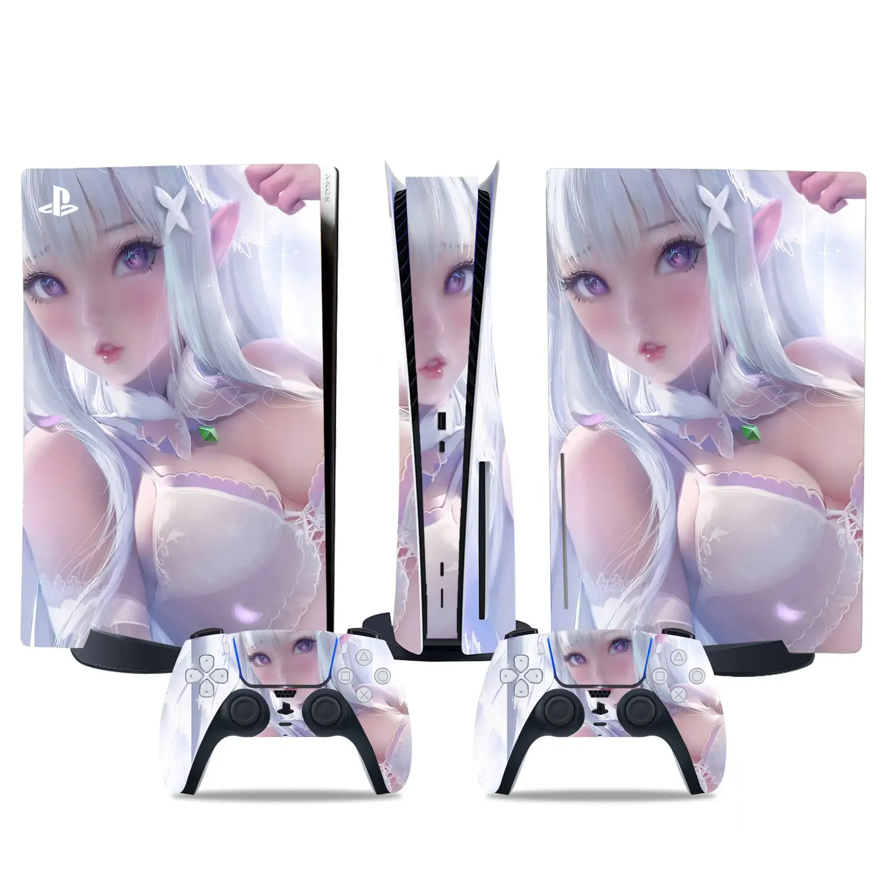 Per La Decalcomania Del Disco Ps5 Nuovo Arrivo Ragazze Disegni Ps5 Disk Skin Sticker Console Controller Ps5 Adesivi Decalcomania