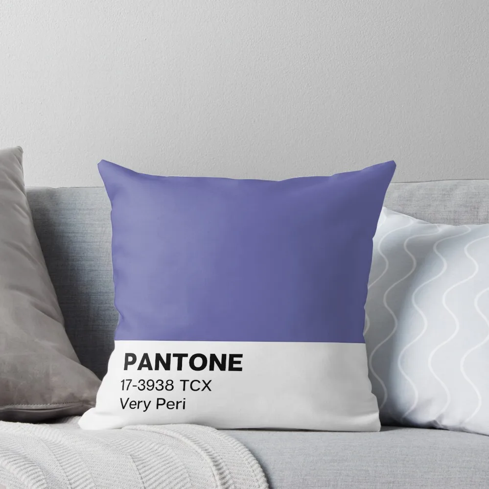 Pantone Very Peri Throw Pillow Federe Per Letto Cuscini Estetici