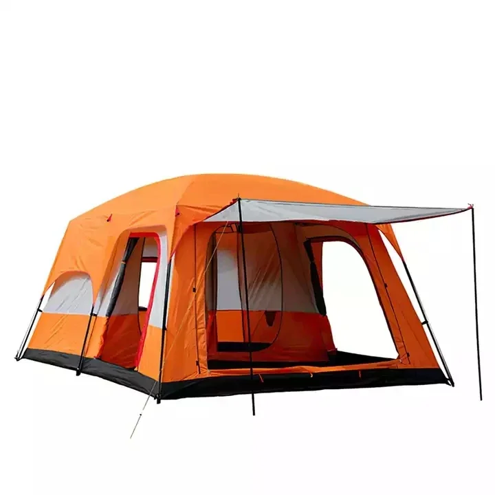 Acampar Kamping Barraca Zelt Tenda Tienda 210 D Oxford Cloth Family Pieghevole Luxury Beach Glamping Camping Tther Tende Da Esterno