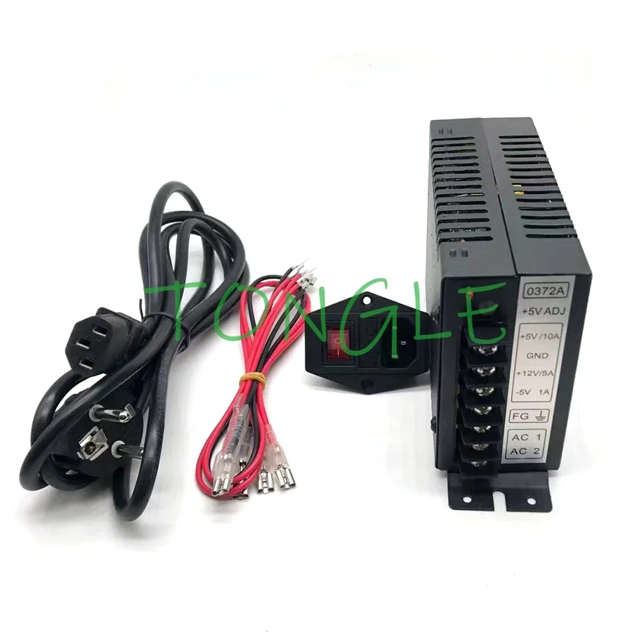 5V/10A Arcade Switch Alimentatore 12V/5A Cavo Di Alimentazione Interruttore On/Off Impostato Per Pandora'S Box Console Jamma Arcade Games Machine