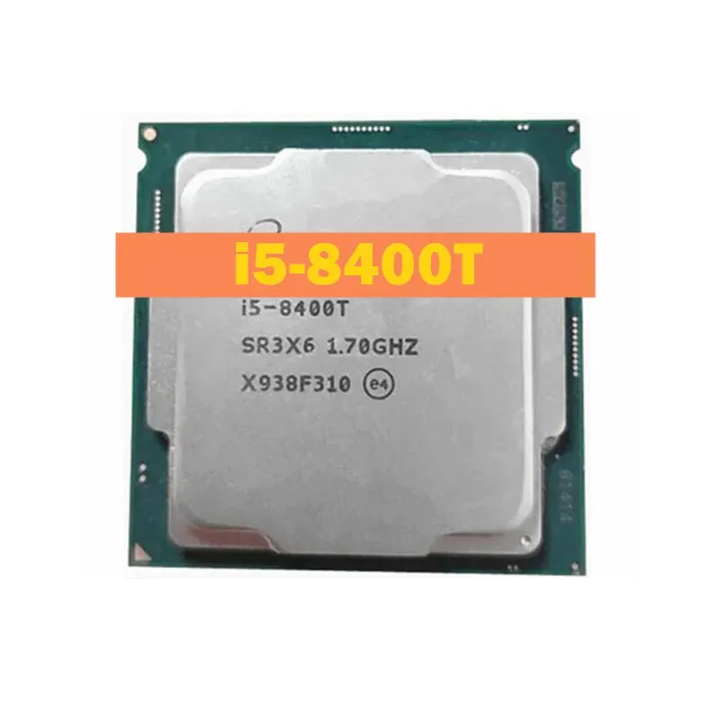 I5-8400T Processori Cpu 14Nm 6 Core 6 Thread 1.7Ghz 9Mb 35W 8 Processori Thgeneration Lga1151 I5 8400T Per Scheda Madre Z390