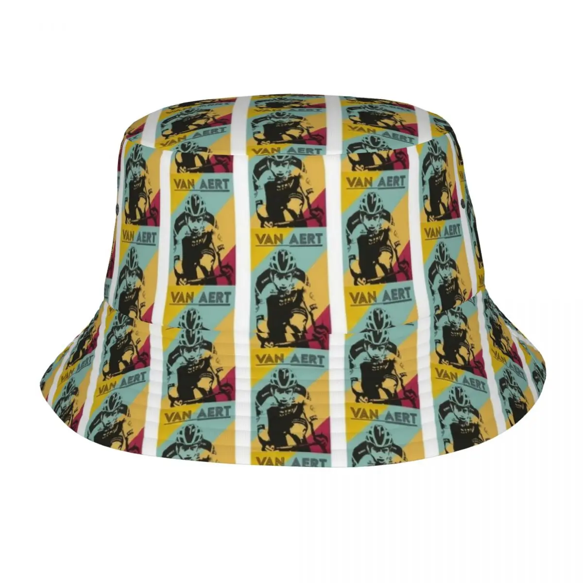 Wout Van Aert Retro Bob Hat Per Unisex Summer Travel Field Hat Trendy Packable For Camping Fisherman Caps Boonie Hat