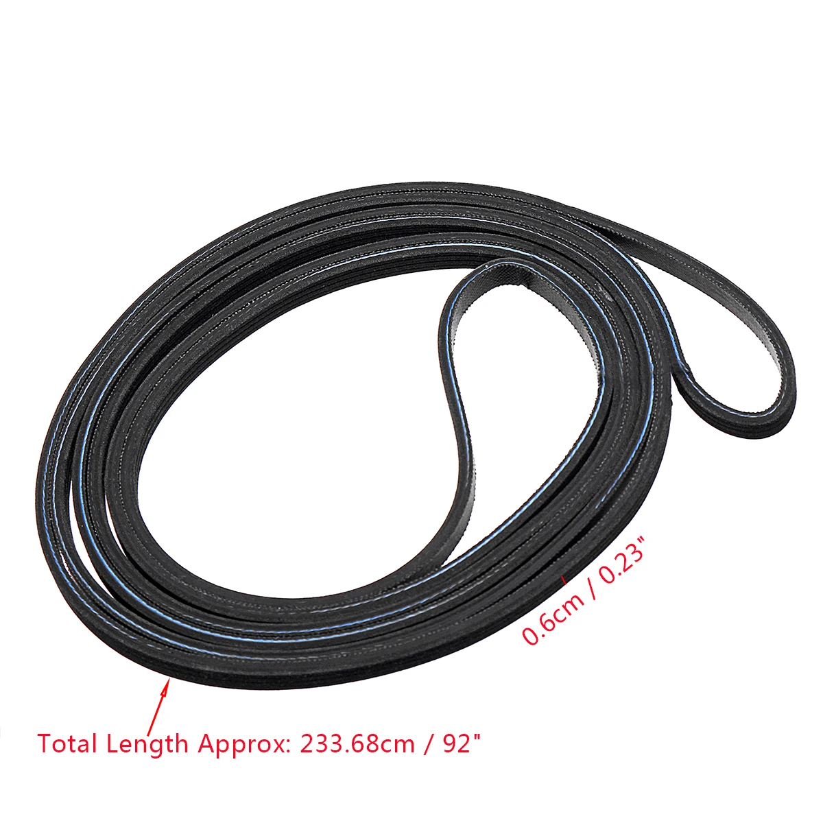 5 Pz 92 "Cinghia Rib Asciugatrice Per Maytag Whirlpool Amana 341241 Ap2946843 Ps346995
