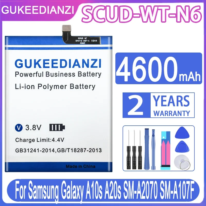 Batteria Scud-Wt-N6 4600Mah Per Samsung Galaxy A10S A20S Sm-A2070 A207F/M A107F/Ds Batteria