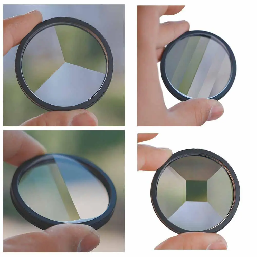 Filtro Fotografico Multiplex Caleidoscopio Da 49Mm Adatto Per Canon Ef50/F1.8 Per Sony Per Accessori Per Fotocamere Polaroid I-2 Edio