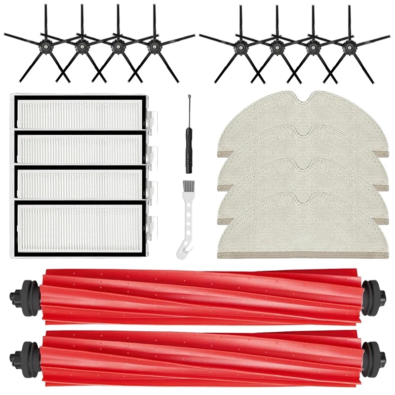Parti Di Ricambio Per Roborock Q7, Kit Di Accessori Per Spazzole A Rullo Per Aspirapolvere Roborock Q7 / Q7 +/Q7 Max/Q7 Max +