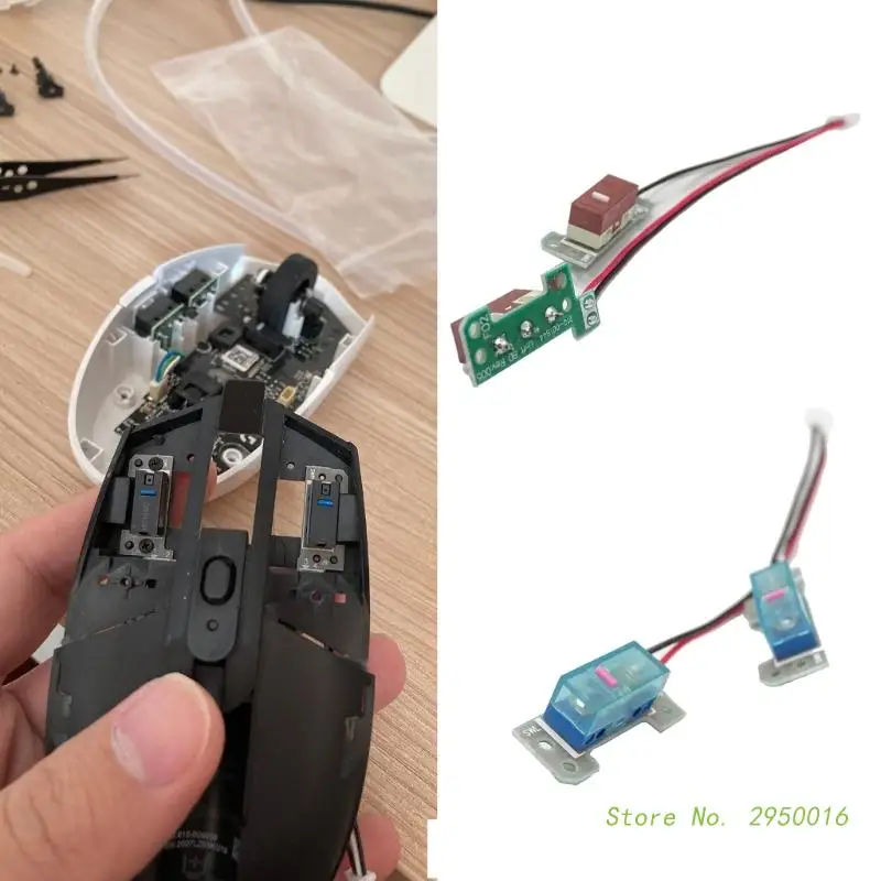 Mouse Micro Switch Button Board Scheda Madre Sinistra E Destra Gaming Mouse Button Board 80M 20M Click Per Logitech G304 G305