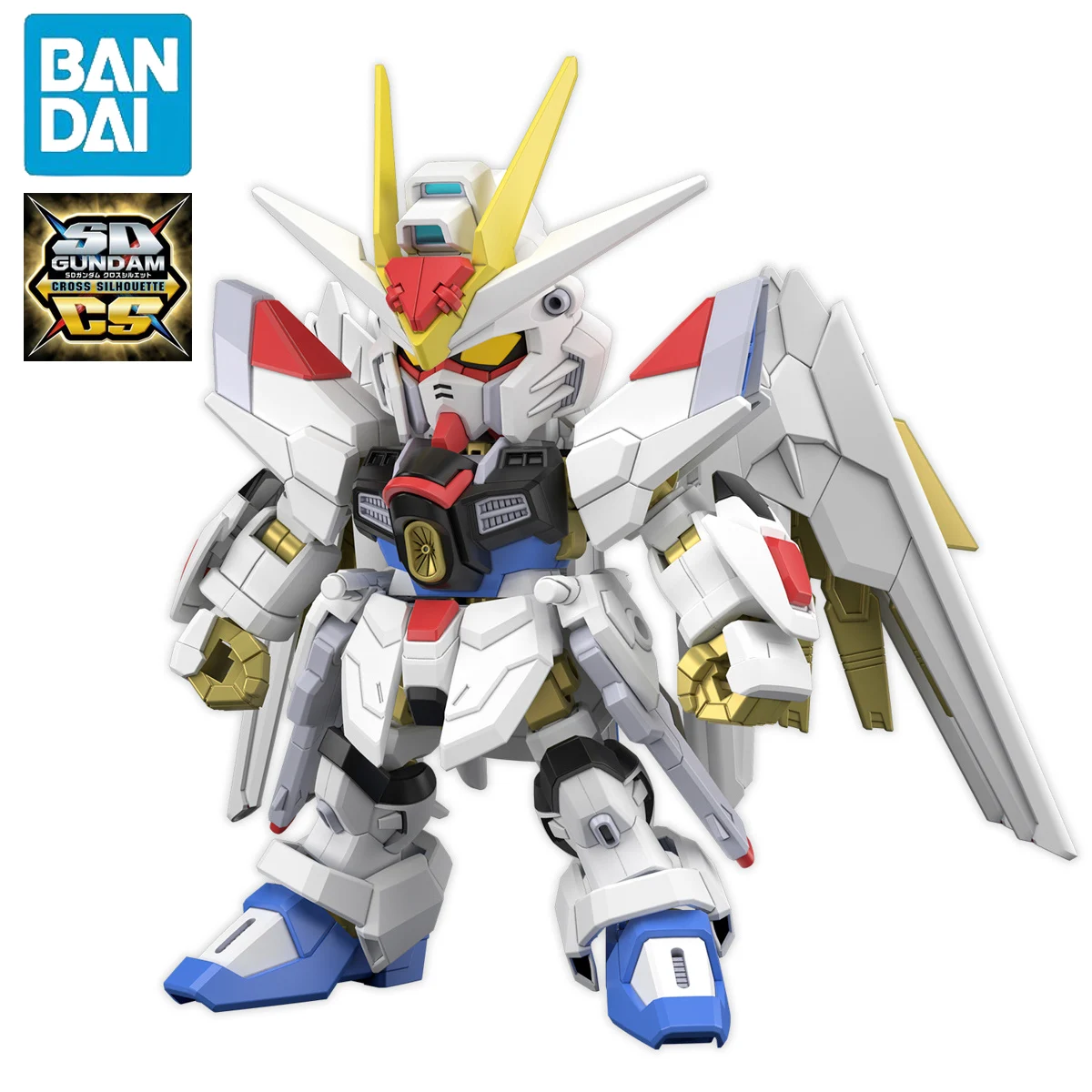 Bandai Sdcs Gundam Seed Freedom Mighty Strike Freedom Gundam Assembly Models Ver. Anime Action Figures Model Collection Toy