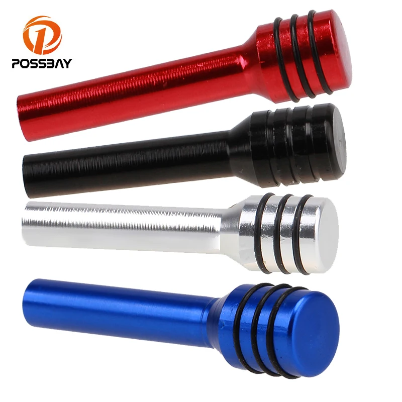 Posbay Car Door Lock Pin Cover 1 Pz Argento/Blu/Rosso/Nero Interni Door Lock Manopola Pull Pins Universal Auto Truck Car Styling