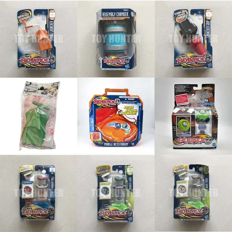 Y Beyblade Metal Fusion Turbo Burst Potente Launcher Grip Assembly Chamber Mobile Beystadium Spinning Tops Toy Attack Gift