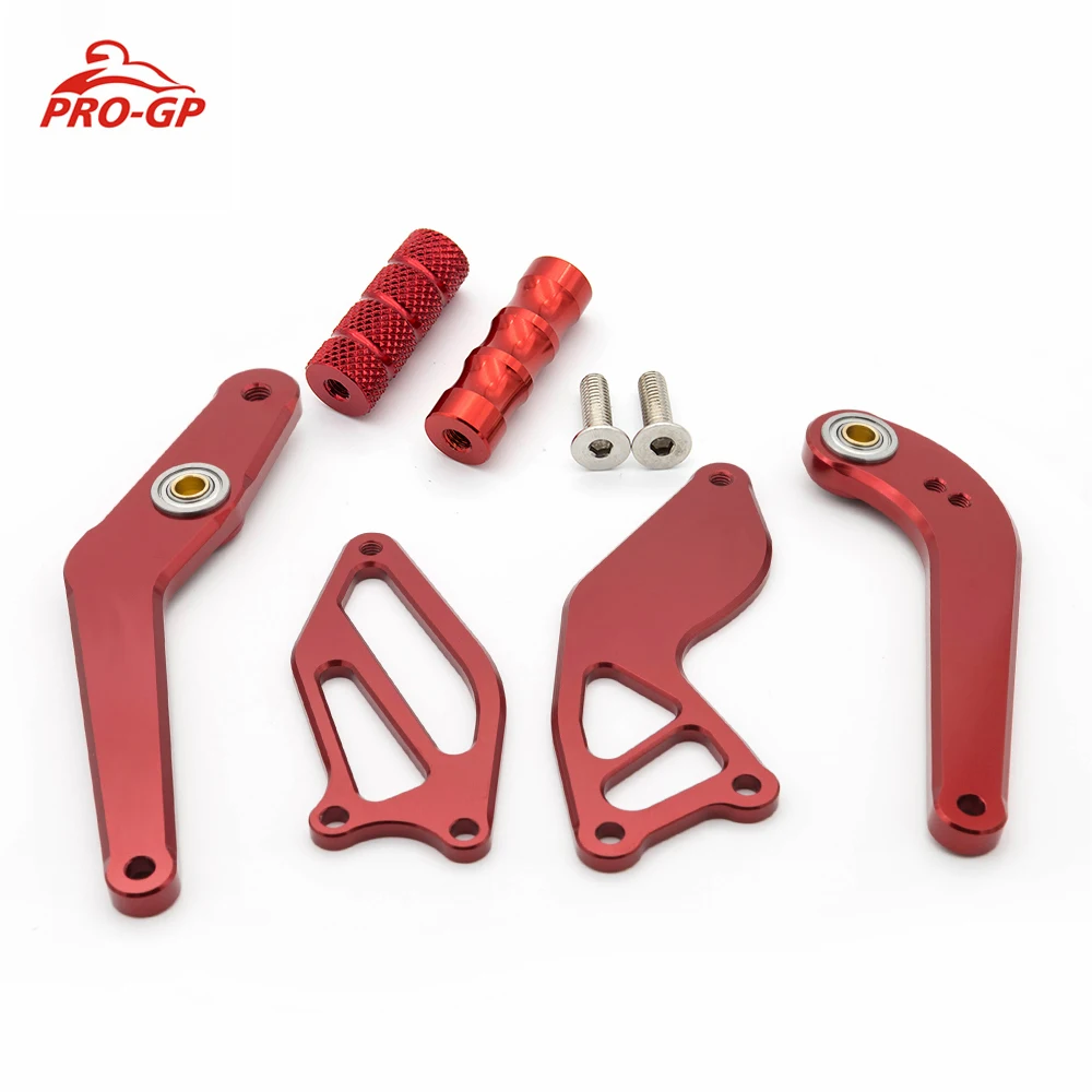 Pedane Poggiapiedi Passeggero Posteriore In Alluminio Pedane Pedane Set Staffa Per Yamaha Yzfr6 Yzf R6 2003-2005 2003 2004 2005