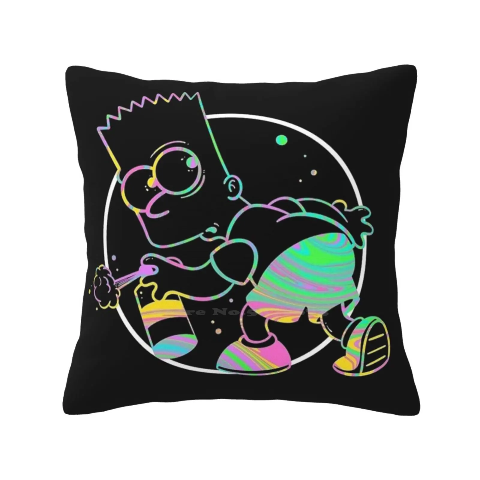 Cool Design One Pillows Case Camera Da Letto Decorazione Per La Casa Il Divertente Lisa Posso Prendere In Prestito Una Sensazione Homer Bottom Burns C