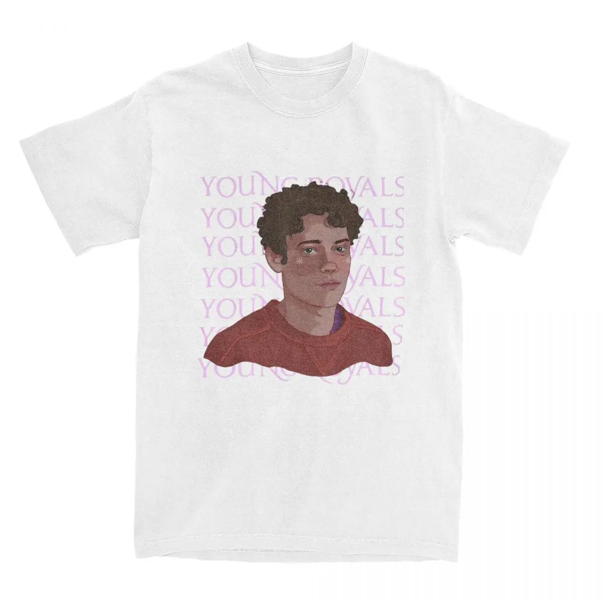 Uomo Donna Young Royals Simon Boys Love T-Shirt Merch Novità 100% Cotone Arcobaleno Magliette Top Idea Regalo