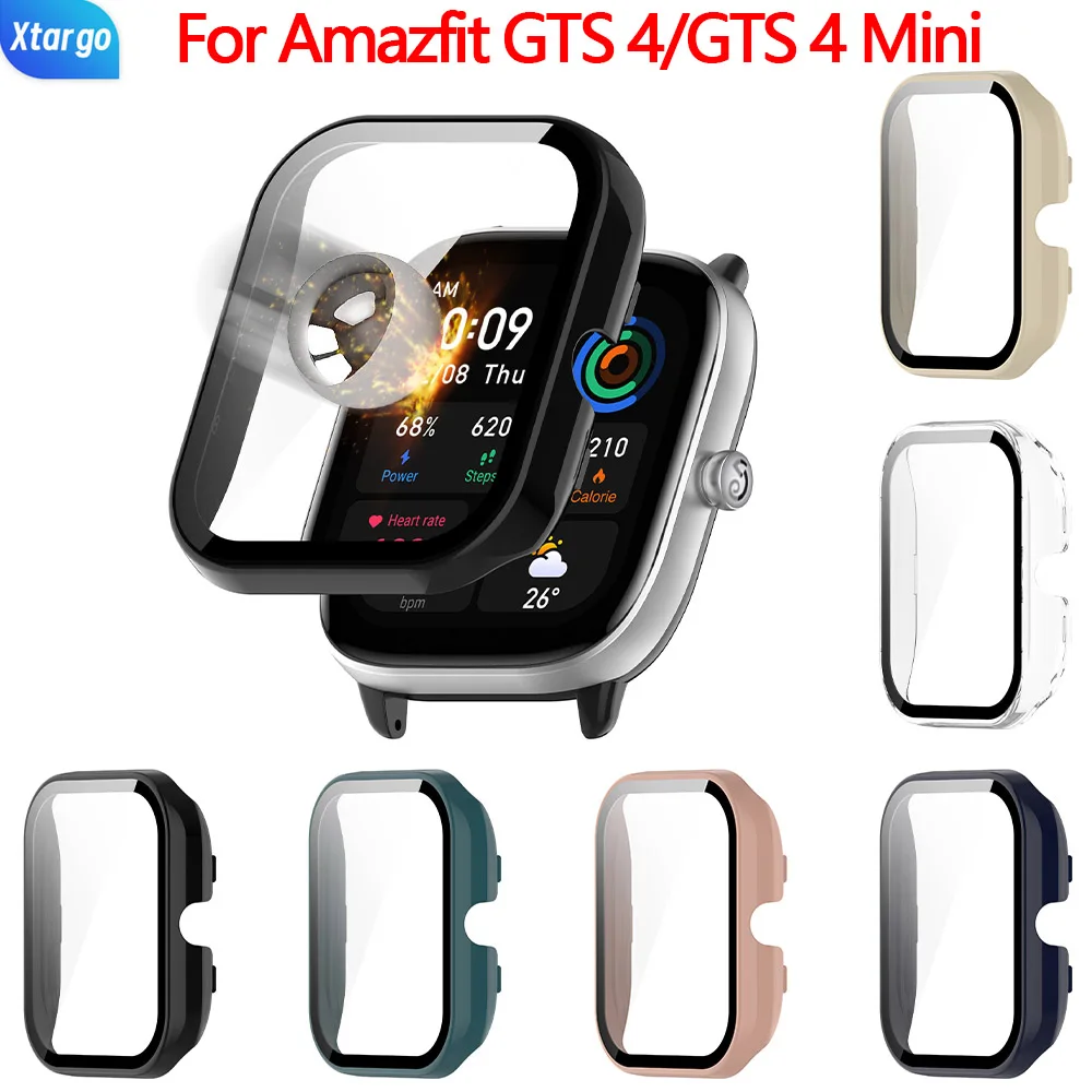 Custodia Per Pc Per Huami Amazfit Gts 4 Mini Screen Protector Paraurti Frame Shell Per Huami Amazfit Gts 4/Gts 4 Mini Cover Accessori