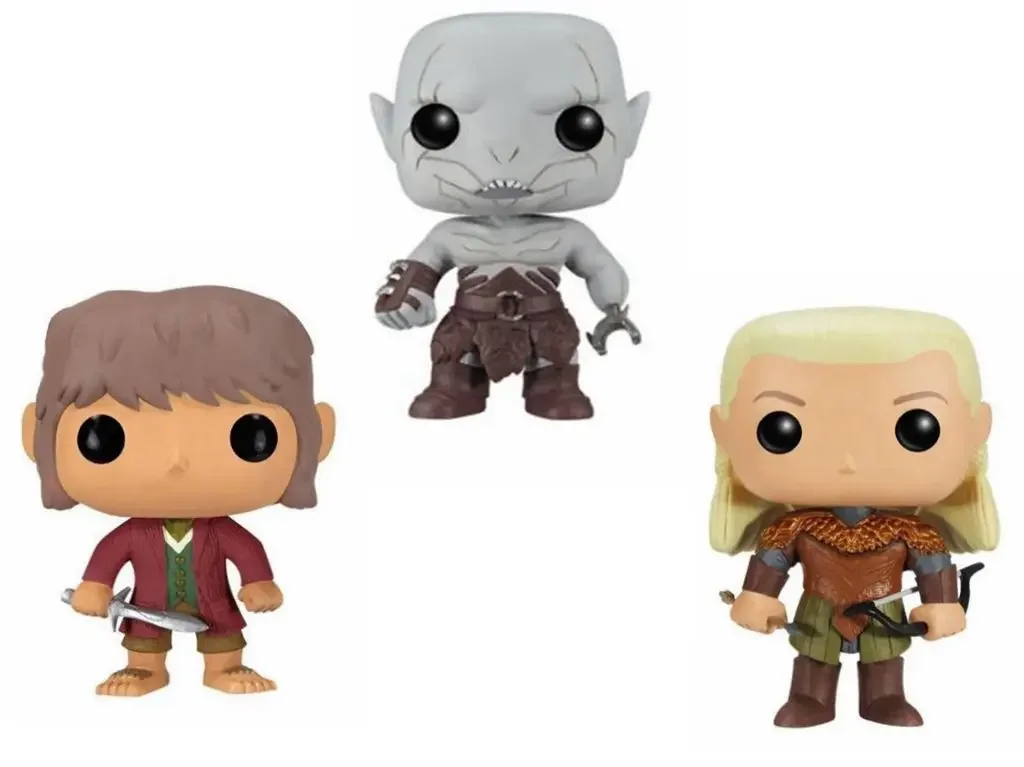 Funko Pop Lord Of Bilbo 12 # Greenleaf 46 # Azog 48 # Collezione Bambole Gli Anelli Regali Per Bambini Pop Figure