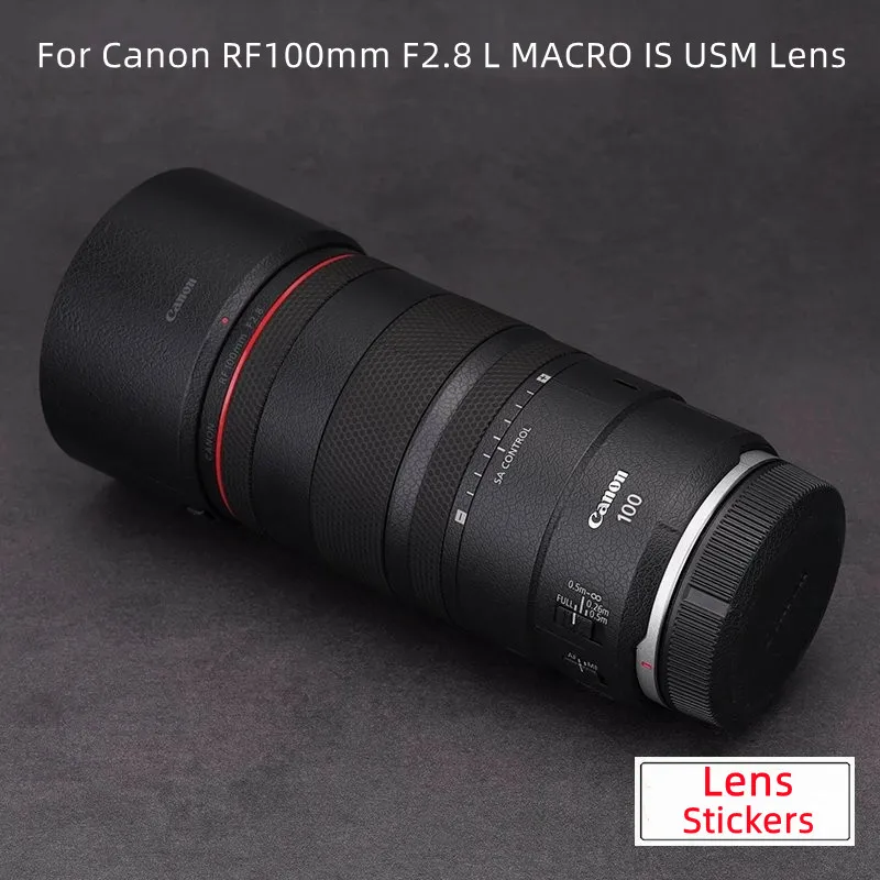 For Canon Rf100Mm F2.8 L Macro Is Usm Macro Anti-Scratch Camera Lens Sticker Protective Film Body Protector Skin Rf100F2.8 Lens