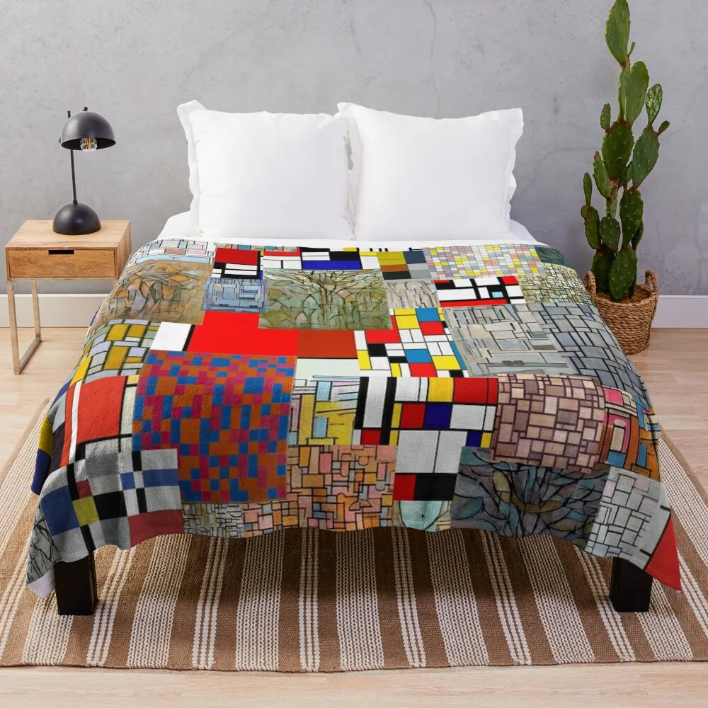 Coperta Da Tiro Piet Mondrian Coperta Carina