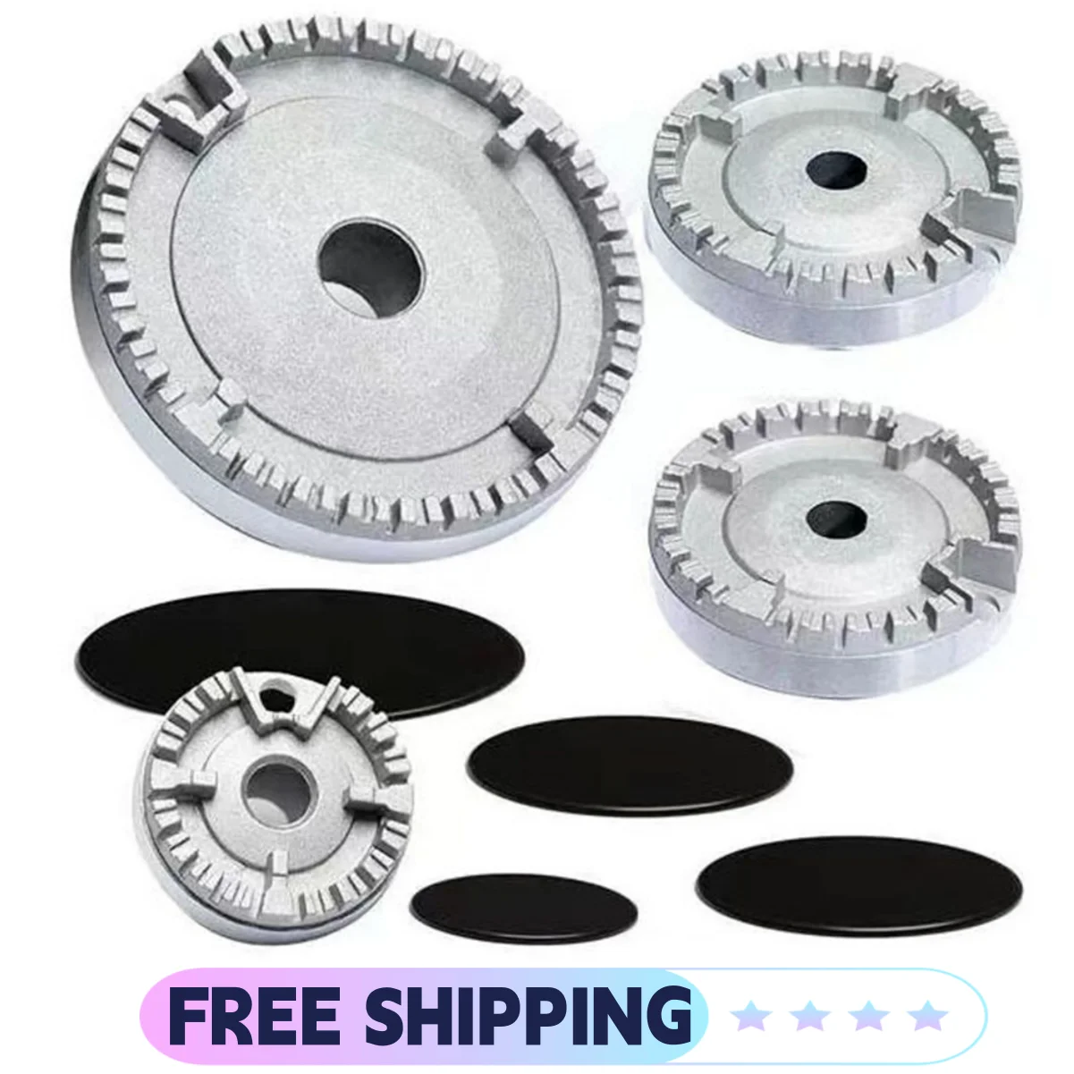 Upgrade Cooker Hat Set Forno Piani Cottura A Gas Per Sabaf Kit Coperchio Maniglia Fornello Accessori Da Cucina Coperchio In Ferro Distributori Di Fiam