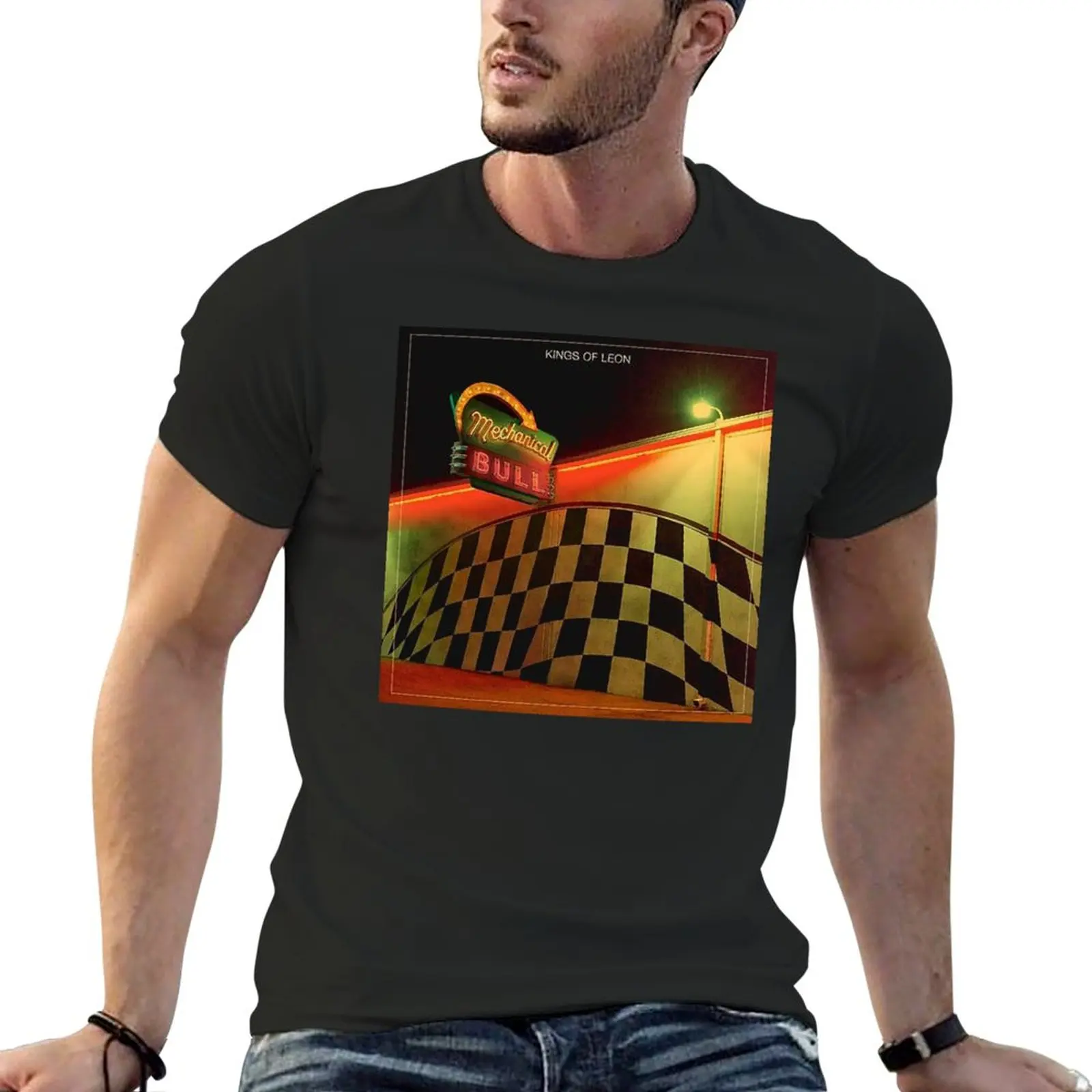 New Top Kings Of Leon T-Shirt Anime T-Shirt Oversize Abbigliamento Uomo