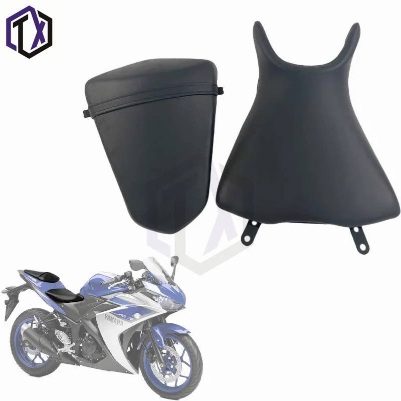 Motorcycle Front Rider Driver Seat Cushion Fit For Yamaha Yzf-R3 Yzf-R25 2015，2016，2017，2018，2019，2020，2021
