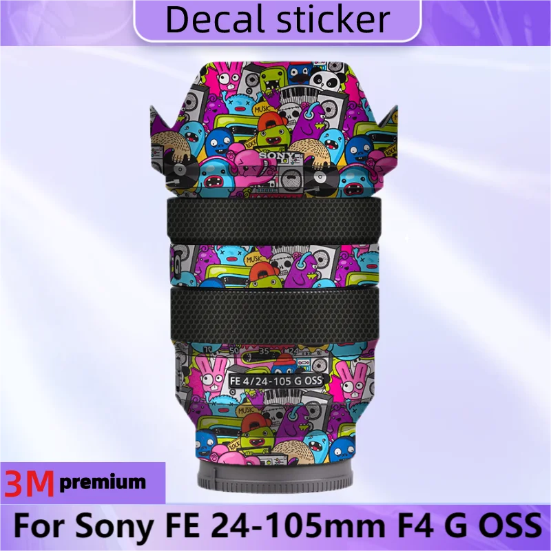 Per Sony Fe 24-105Mm F4 G Oss Sel24105G Anti-Scratch Camera Lens Sticker Coat Wrap Pellicola Protettiva Protezione Del Corpo Pelle 4/24-105