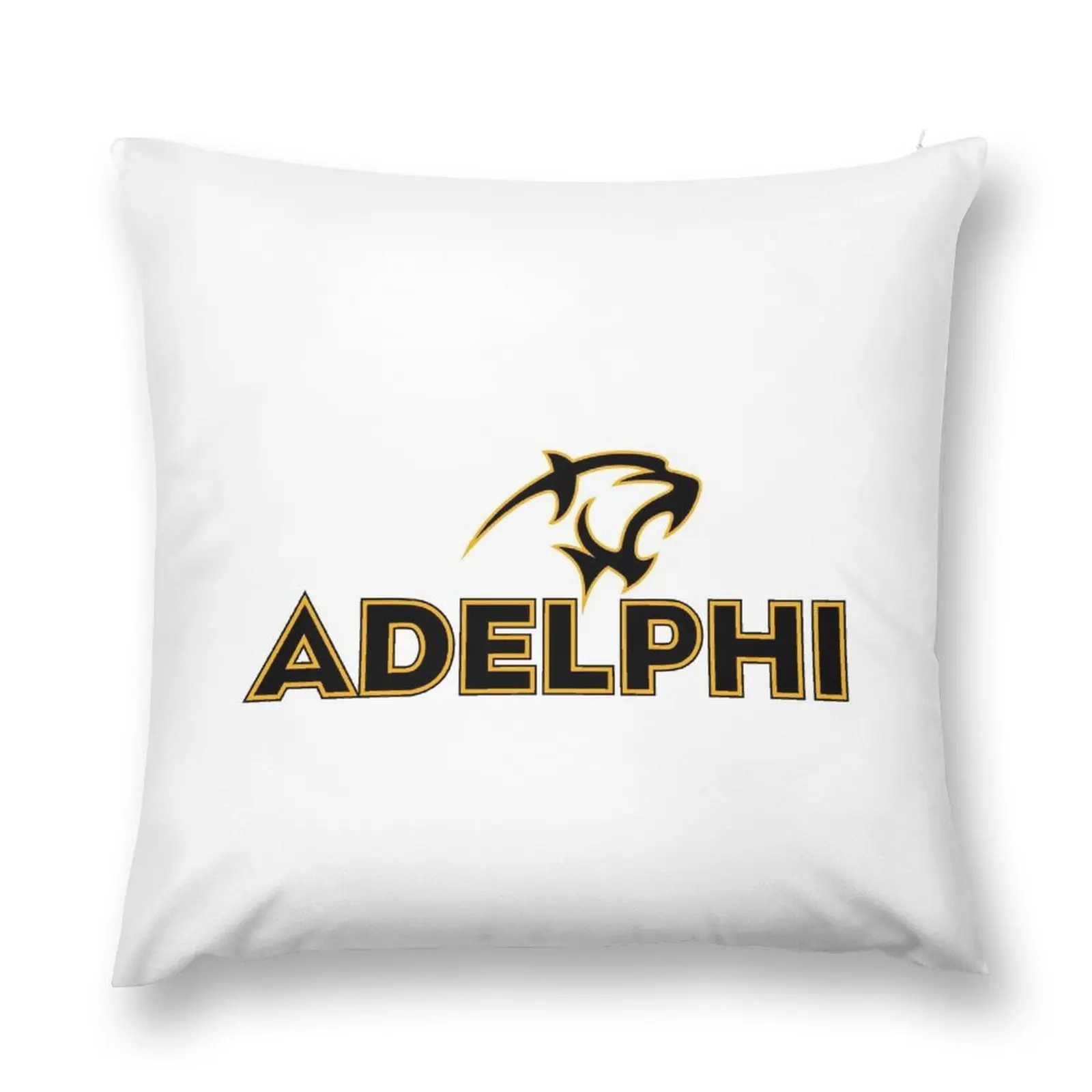 Adelphi Panthers, Adelphi University Logo Throw Pillow Luxury Decor