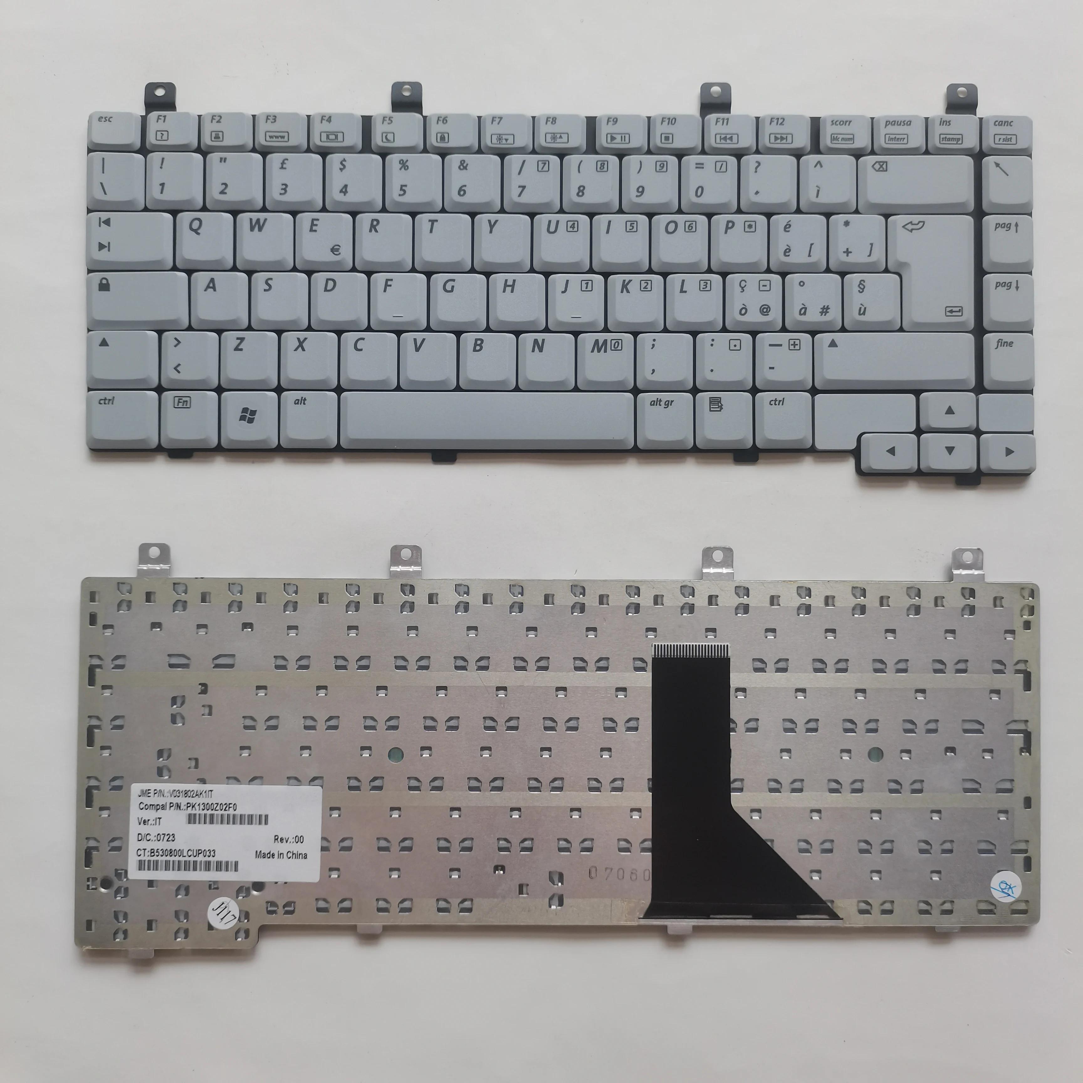 Per Hp Compaq Pavilion Zv5000 Dv5000 M2000 R4000 V2000 V5000 C300 C500 It Tastiera Italiana