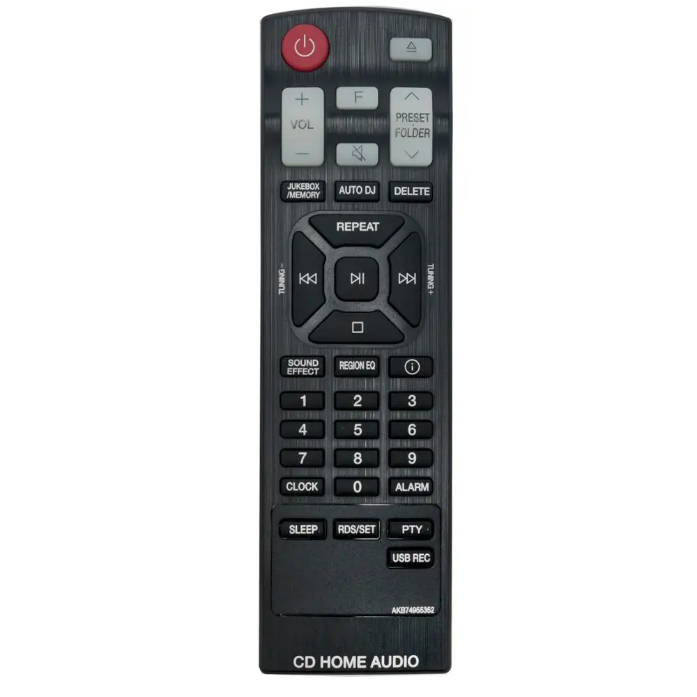 Nuovo Telecomando Muslimex Adatto Per Sistema Stereo Domestico Lg Cd Cms4550F Cms4550W Cm4560