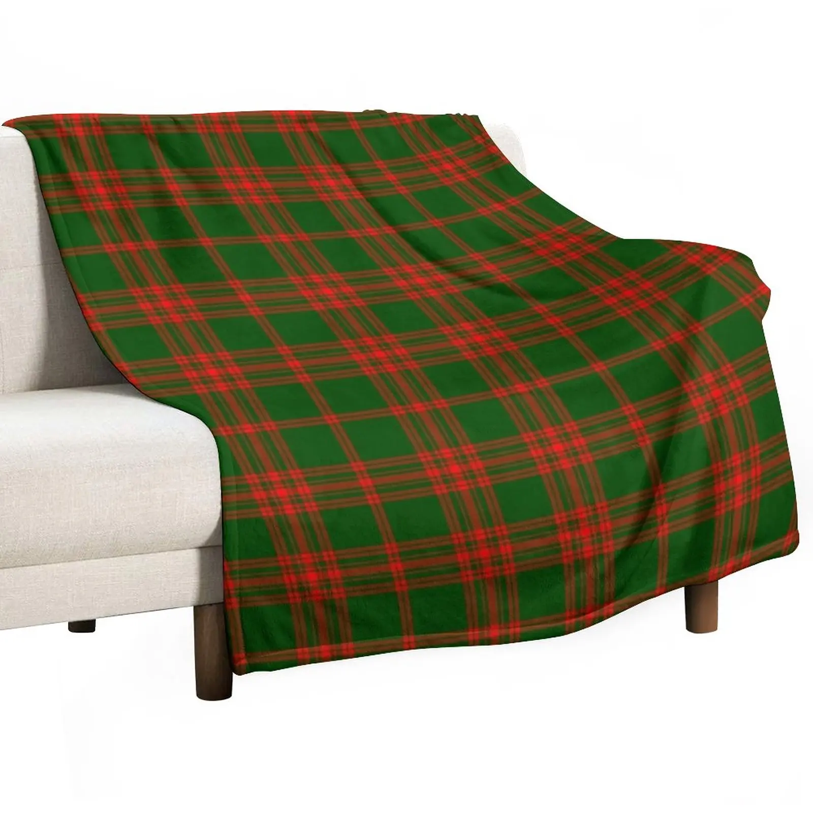 Clan Menzies Tartan Coperta Coperta Da Spiaggia Plaid Sul Divano